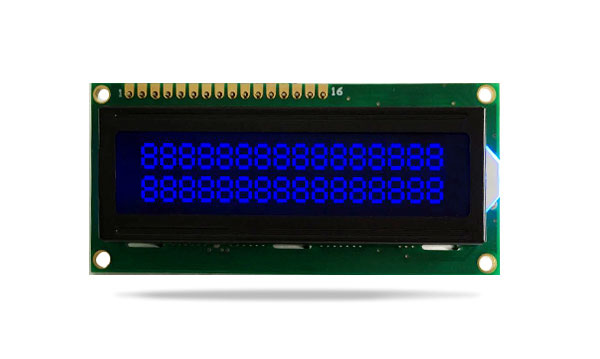 字符型液晶模塊JXD1602A-S FSTN負(fù)顯 蘭字 字符型液晶模塊JXD1602A-S FSTN負(fù)顯 蘭字