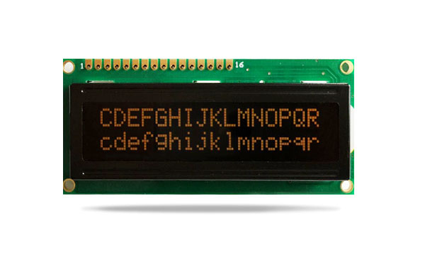 字符型液晶模塊JXD1602A-S FSTN 負(fù)顯 橙光 字符型液晶模塊JXD1602A-S FSTN 負(fù)顯 橙光