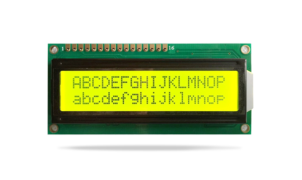字符型液晶模塊JXD1602A-F 黃綠屏黃綠光 字符型液晶模塊JXD1602A-F 黃綠屏黃綠光