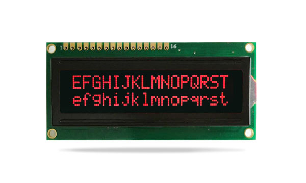 字符型液晶模塊JXD1602A FSTN負(fù)顯 紅字 字符型液晶模塊JXD1602A FSTN負(fù)顯 紅字