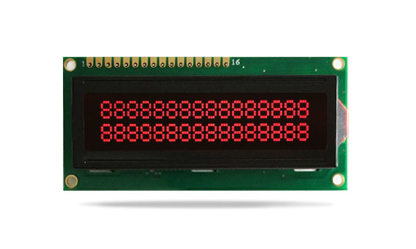 字符型液晶模塊JXD1602A FSTN負(fù)顯 紅字 字符型液晶模塊JXD1602A FSTN負(fù)顯 紅字
