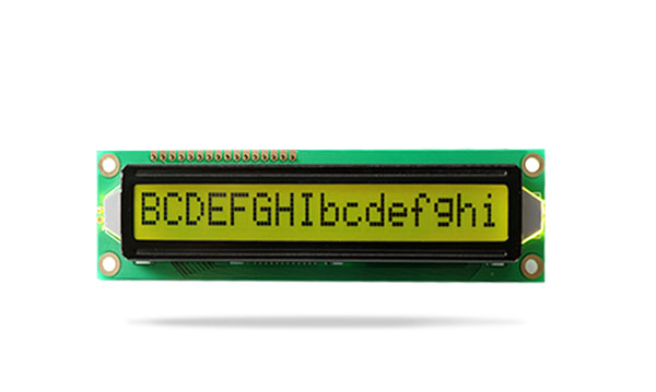 字符型液晶模塊JXD1601A-1黃綠屏黃綠光 字符型液晶模塊JXD1601A-1黃綠屏黃綠光